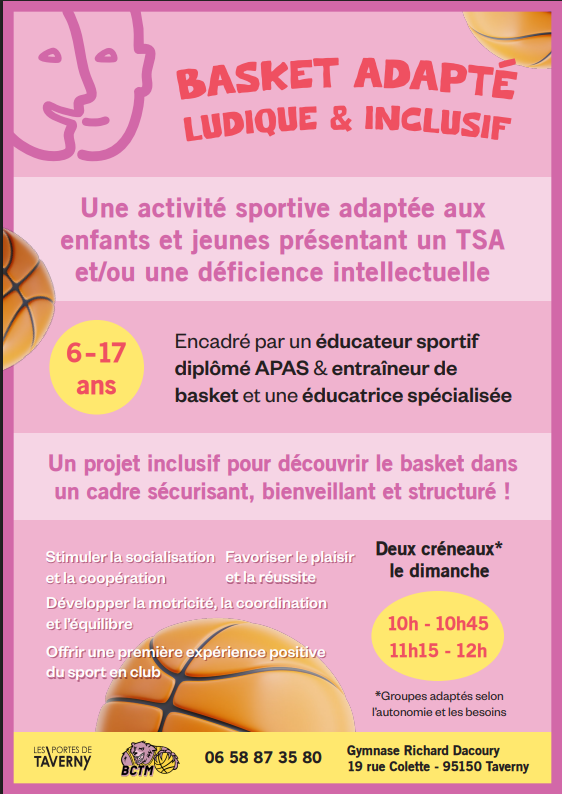 Basket adapté