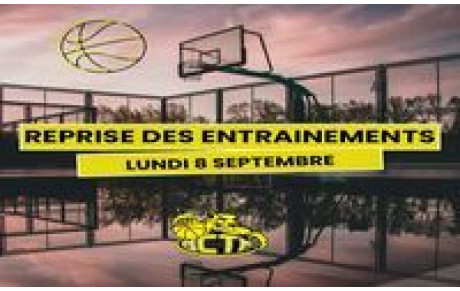 Reprise des entrainements 