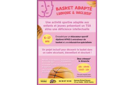 Basket adapté